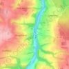 Le Pont de Brie topographic map, elevation, terrain