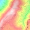 Vila Lobos topographic map, elevation, terrain