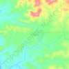 Feledarib topographic map, elevation, terrain