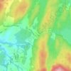 Digre topographic map, elevation, terrain