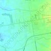 Baan Km. 3 topographic map, elevation, terrain