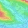 Obermöschach topographic map, elevation, terrain