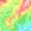 Esgueva topographic map, elevation, terrain