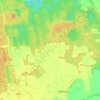 Modlin topographic map, elevation, terrain