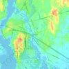 Seekonk topographic map, elevation, terrain