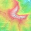 Tiatordos topographic map, elevation, terrain