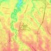 Meruyung topographic map, elevation, terrain