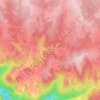 Le Moulin de Chambon topographic map, elevation, terrain