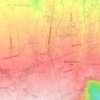 Buho topographic map, elevation, terrain