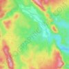 Calao topographic map, elevation, terrain