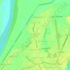 Annafunan West topographic map, elevation, terrain