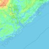 Sullivan's Island topographic map, elevation, terrain