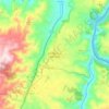 Vila Nova de Foz Côa topographic map, elevation, terrain