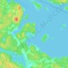 Bolviksnäs topographic map, elevation, terrain