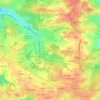 Le Moulin topographic map, elevation, terrain