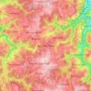 Breckerfeld topographic map, elevation, terrain