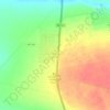 Ouro Branco do Sul topographic map, elevation, terrain