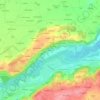 Mühlthal topographic map, elevation, terrain