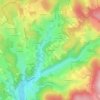 Le Fraisse topographic map, elevation, terrain