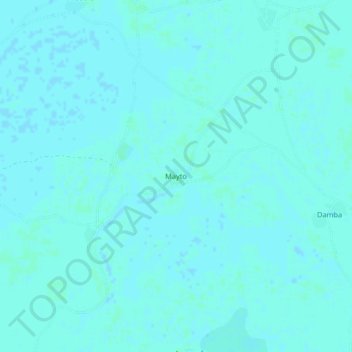 Mayto topographic map, elevation, terrain