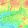 Strépy-Bracquegnies topographic map, elevation, terrain