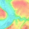 Le Bois de la Guille topographic map, elevation, terrain