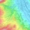 Biolley topographic map, elevation, terrain