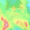 Gornji Vršanj topographic map, elevation, terrain