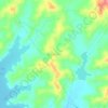 Vila Aurora topographic map, elevation, terrain