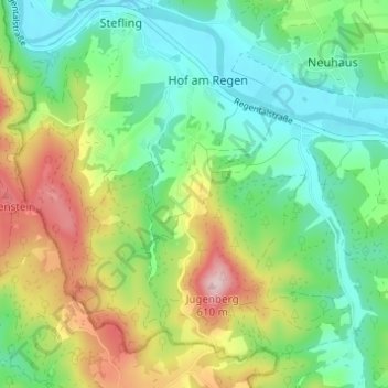Vorderkohlstetten topographic map, elevation, terrain