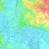 Les Arcivaux topographic map, elevation, terrain