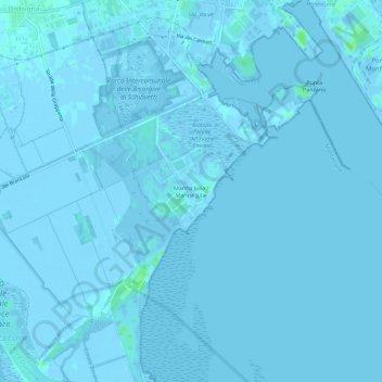 Marina Julia topographic map, elevation, terrain