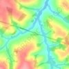 Nova Brasília topographic map, elevation, terrain