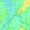 Sarstedt topographic map, elevation, terrain