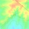Niwada topographic map, elevation, terrain