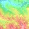 Le Breuil topographic map, elevation, terrain