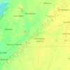 Młodojewo-Parcele topographic map, elevation, terrain