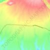 Bondo topographic map, elevation, terrain