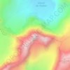 Mont Blanc de Cheilon topographic map, elevation, terrain