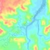 Tambang topographic map, elevation, terrain