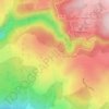 Lous Escandes topographic map, elevation, terrain