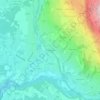Champ Molliaz topographic map, elevation, terrain