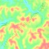 Bulger topographic map, elevation, terrain