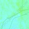 Bansihari topographic map, elevation, terrain