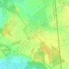 Nebelin topographic map, elevation, terrain