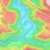 Pesquera de Ebro topographic map, elevation, terrain