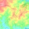 Darlington topographic map, elevation, terrain