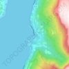 Lofthus topographic map, elevation, terrain