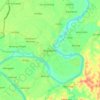 Angadanan topographic map, elevation, terrain