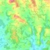 Meilhards topographic map, elevation, terrain